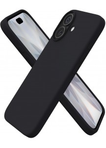 IP17 Liquid Silicone Magnetic Shockproof Phone Case -Black